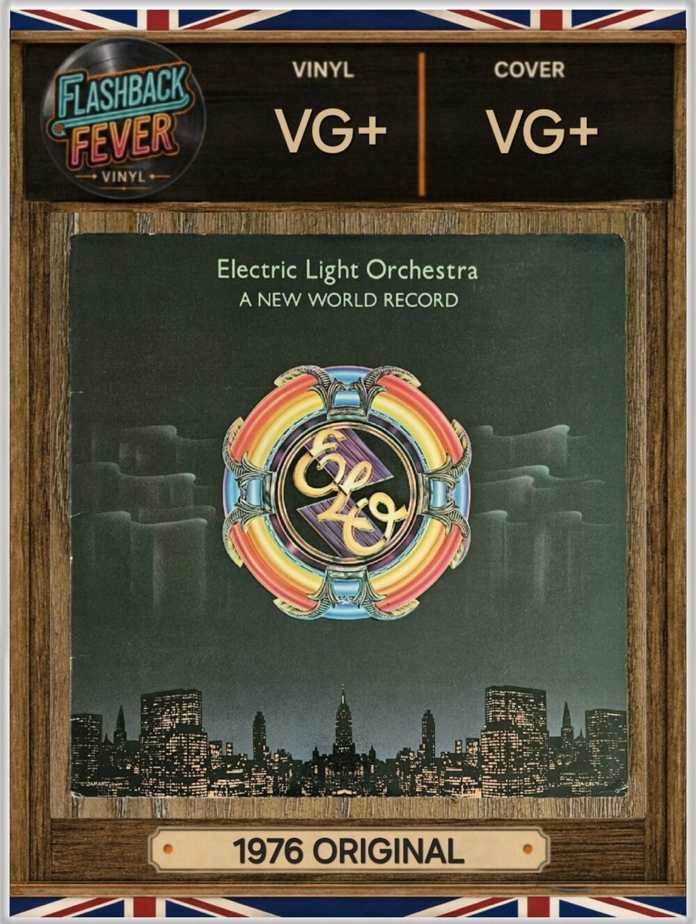 ELECTRIC LIGHT ORCHESTRA•A New World Record•1976 US (#UA-LA679-G) RC Pressing - Picture 3 of 13